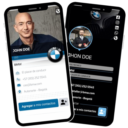 Qué es una tarjeta de presentación digital